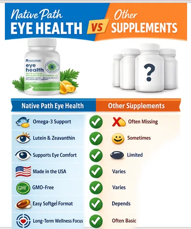 Native Path Eye Health vs Other Supplements