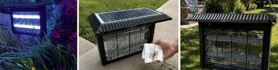 NovaVolt Solar Bug Zapper Use