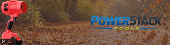 PowerStack Leaf Blower Label
